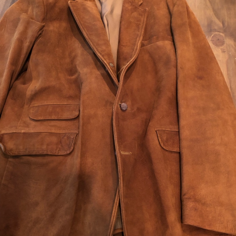 Lamb skin blazer